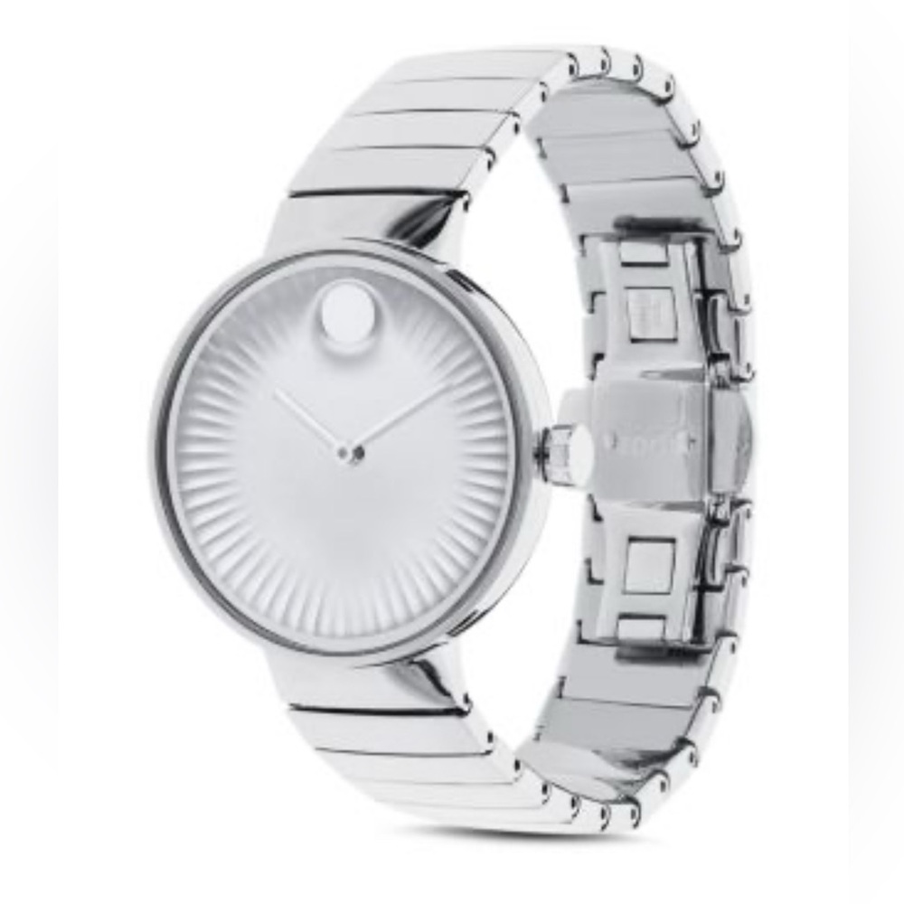 MOVADO Edge Silver Watch 3680013